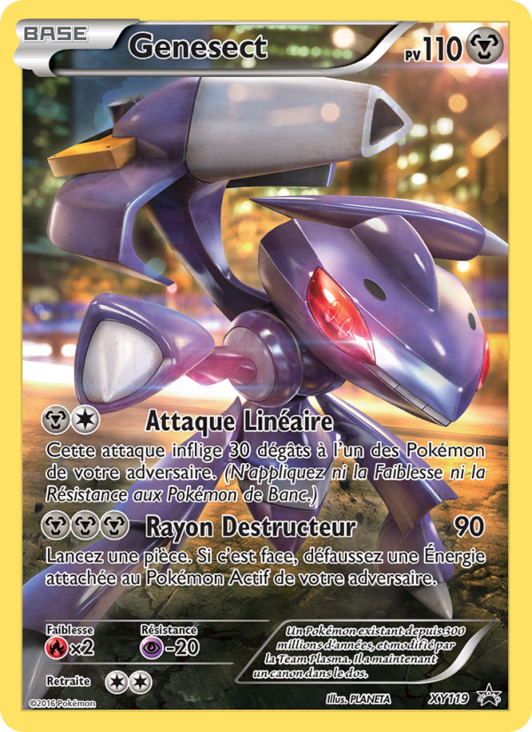 Genesect XY119 — XY Promos (French Pokémon TCG card)