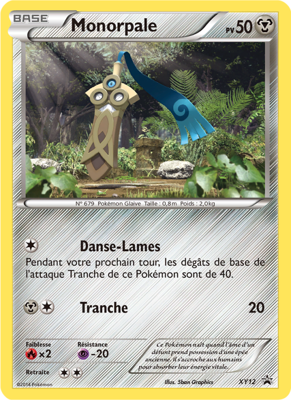 Monorpale XY12 — XY Promos (French Pokémon TCG card)
