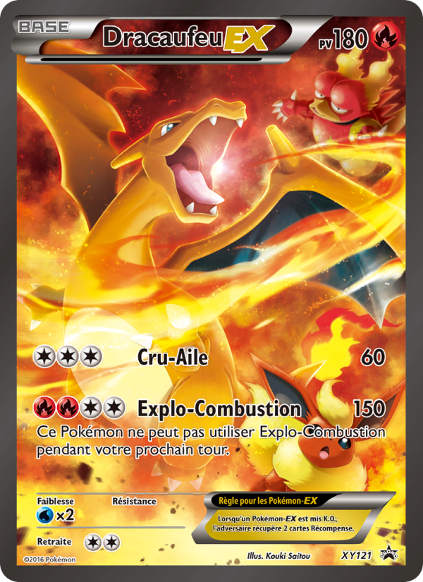 Dracaufeu EX XY121 — XY Promos (French Pokémon TCG card)