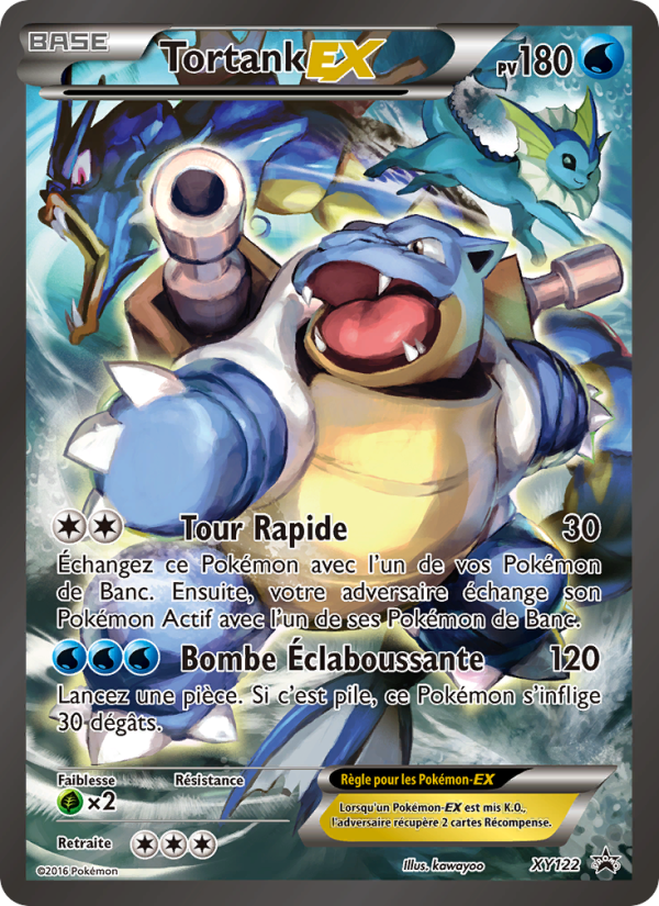 Tortank EX XY122 — XY Promos (French Pokémon TCG card)