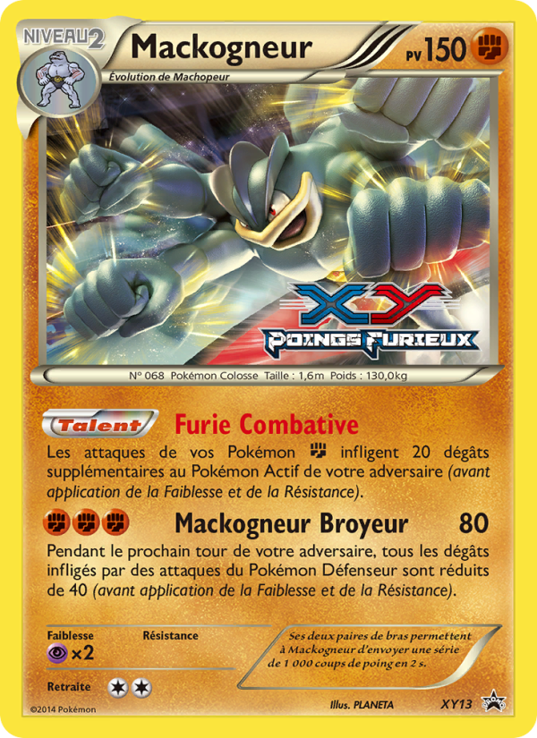 Mackogneur XY13 — XY Promos (French Pokémon TCG card)