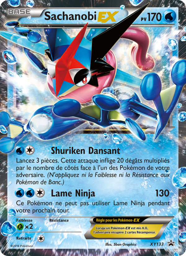 Sachanobi EX XY133 — XY Promos (French Pokémon TCG card)