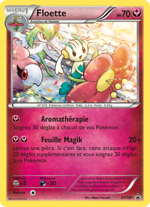 Floette XY139 — XY Promos (French Pokémon TCG card)