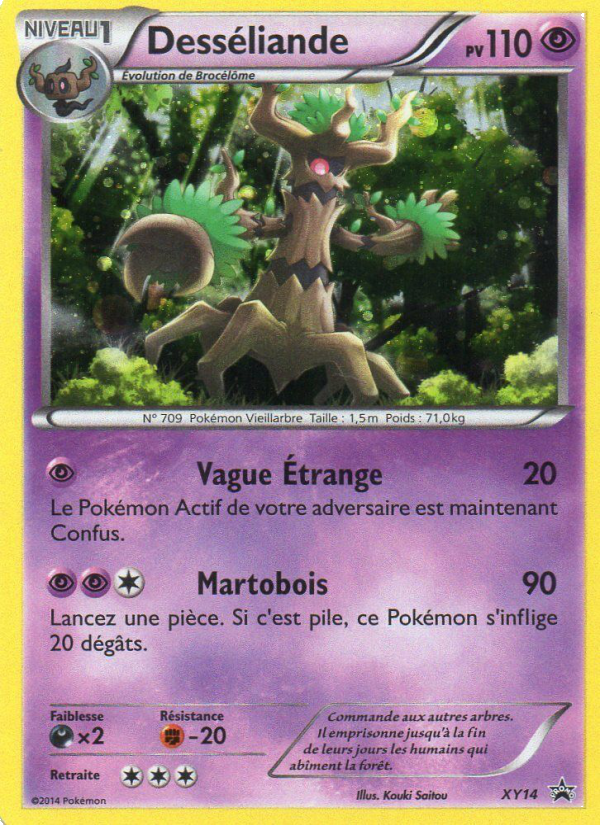 Desséliande XY14 — XY Promos (French Pokémon TCG card)