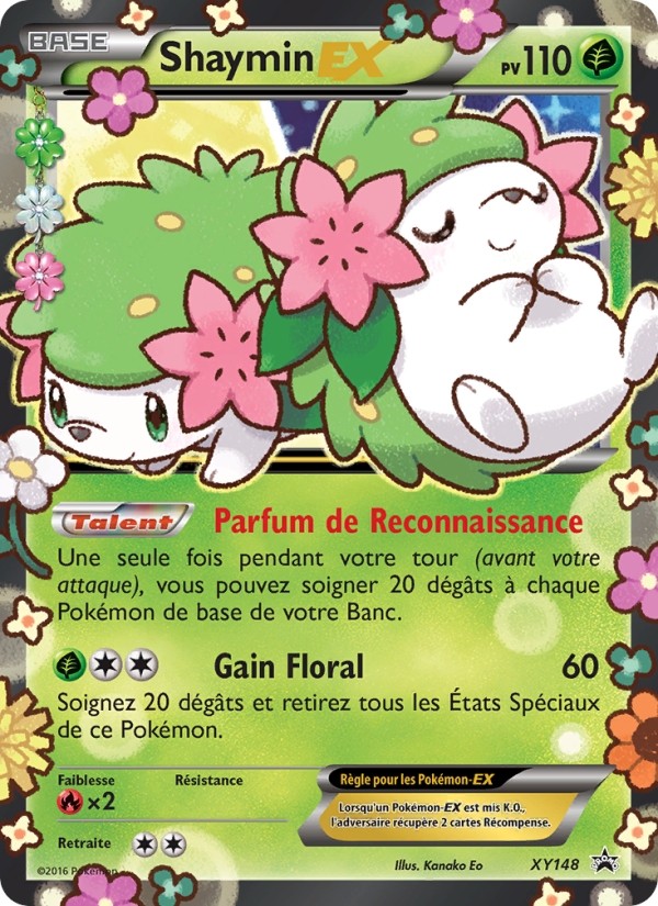 Shaymin-EX XY148 — XY Promos (French Pokémon TCG card)