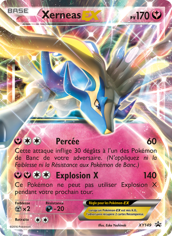 Xerneas EX XY149 — XY Promos (French Pokémon TCG card)