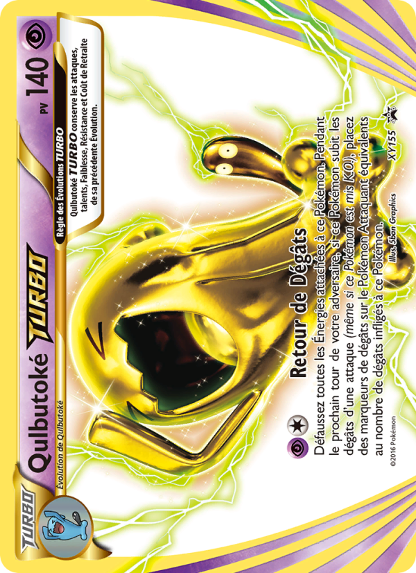 Qulbutoké TURBO XY155 — XY Promos (French Pokémon TCG card)