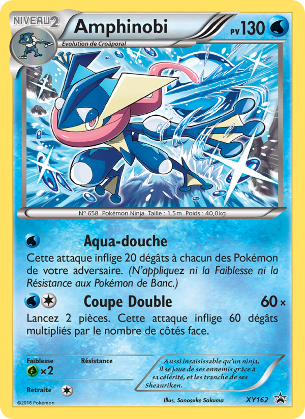 Amphinobi XY162 — XY Promos (French Pokémon TCG card)