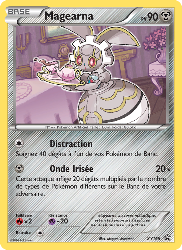 Magearna XY165 — XY Promos (French Pokémon TCG card)