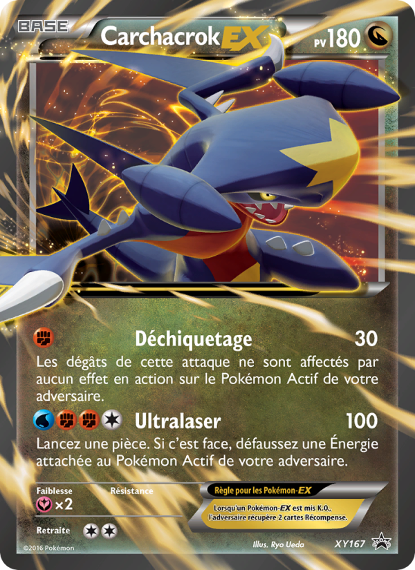 Carchacrok-EX XY167 — XY Promos (French Pokémon TCG card)