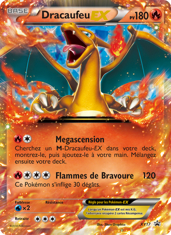 Dracaufeu EX XY17 — XY Promos (French Pokémon TCG card)