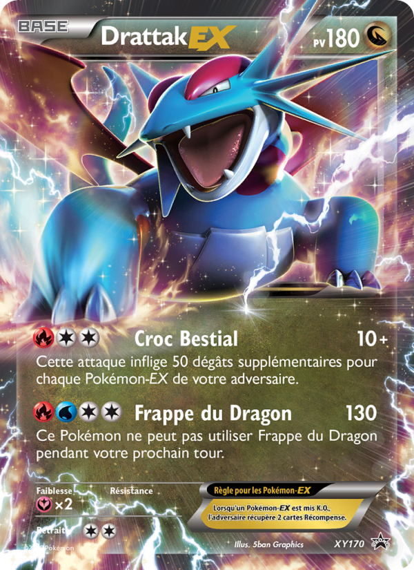 Drattak-EX XY170 — XY Promos (French Pokémon TCG card)