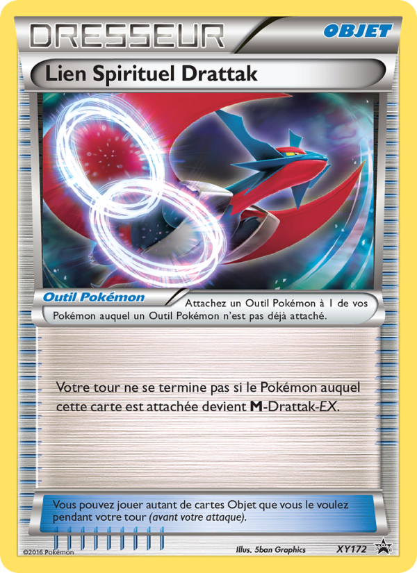 Lien Spirituel Drattak XY172 — XY Promos (French Pokémon TCG card)