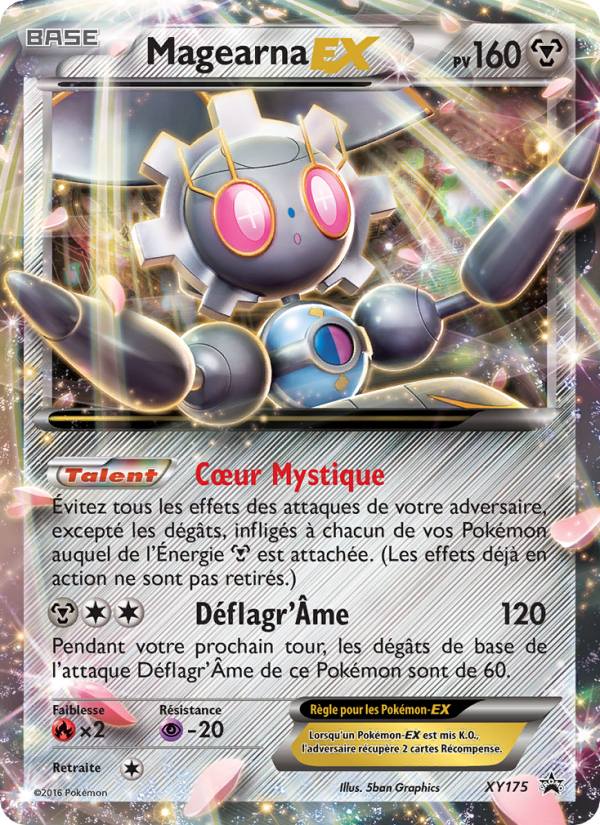 Magearna-EX XY175 — XY Promos (French Pokémon TCG card)