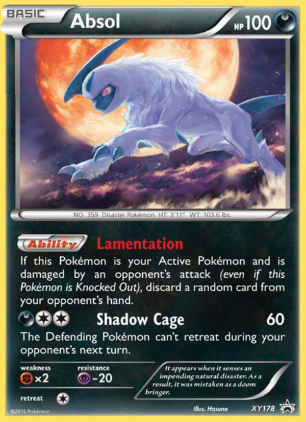 Absol XY178 — XY Promos (French Pokémon TCG card)