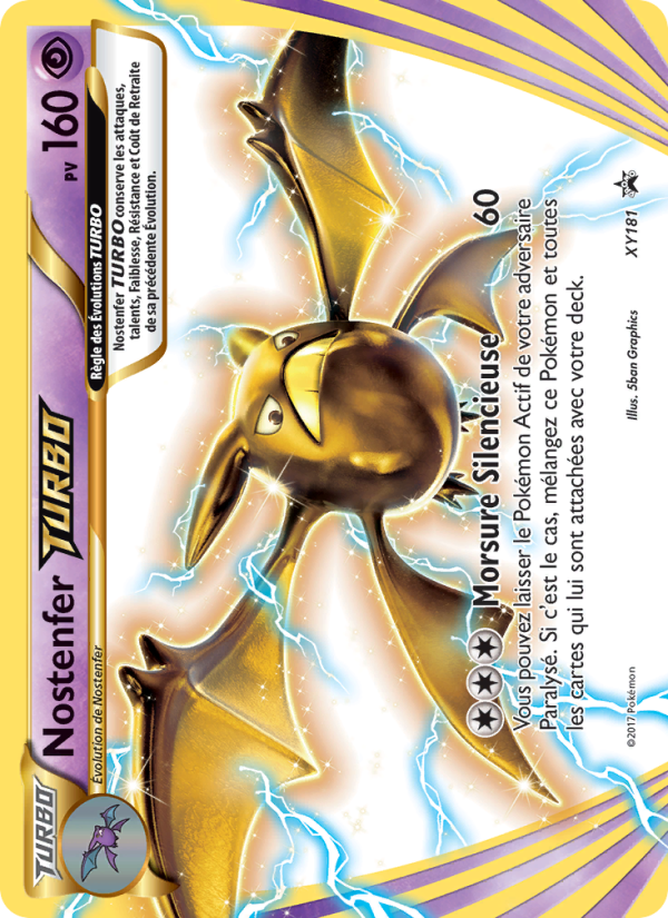 Nostenfer TURBO XY181 — XY Promos (French Pokémon TCG card)