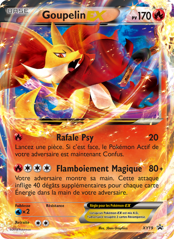 Goupelin EX XY19 — XY Promos (French Pokémon TCG card)