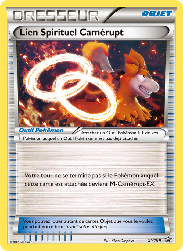 Lien Spirituel Camérupt XY199 — XY Promos (French Pokémon TCG card)