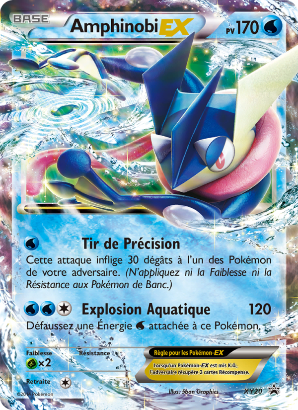 Amphinobi EX XY20 — XY Promos (French Pokémon TCG card)