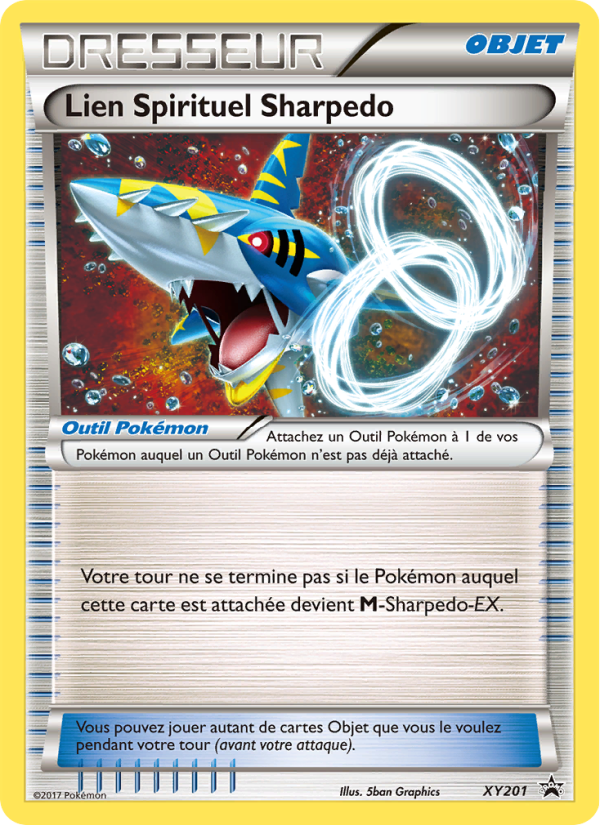 Lien Spirituel Sharpedo XY201 — XY Promos (French Pokémon TCG card)