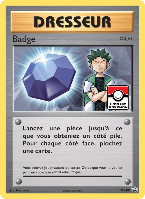 Badge XY203 — XY Promos (French Pokémon TCG card)