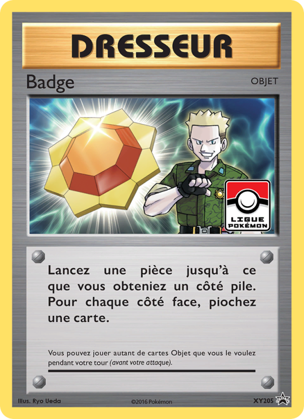 Badge XY205 — XY Promos (French Pokémon TCG card)
