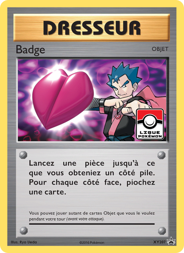 Badge XY207 — XY Promos (French Pokémon TCG card)