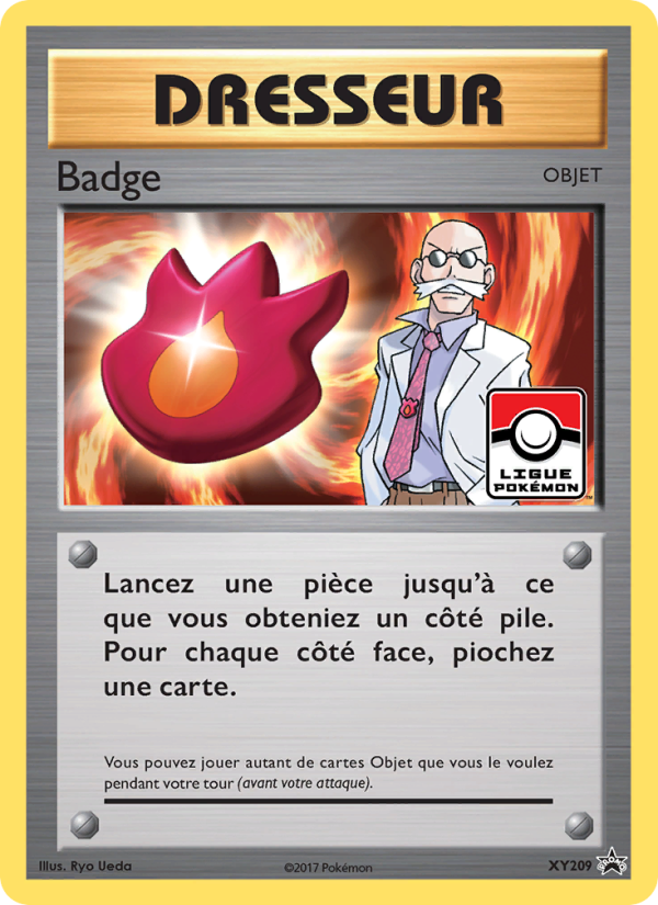Badge XY209 — XY Promos (French Pokémon TCG card)