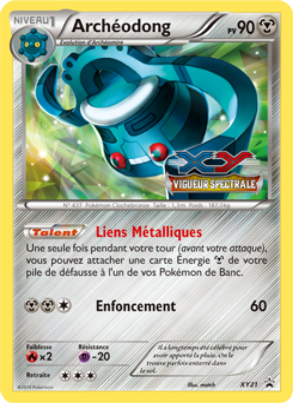 Archéodong XY21 — XY Promos (French Pokémon TCG card)