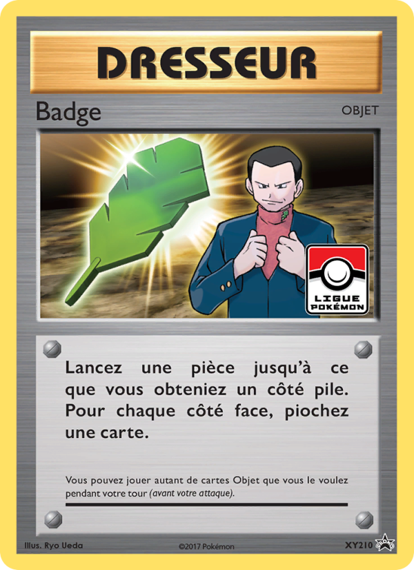 Badge XY210 — XY Promos (French Pokémon TCG card)