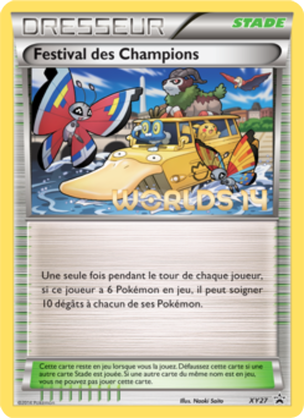 Festival des Champions XY27 — XY Promos (French Pokémon TCG card)