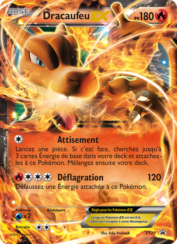 Dracaufeu EX XY29 — XY Promos (French Pokémon TCG card)