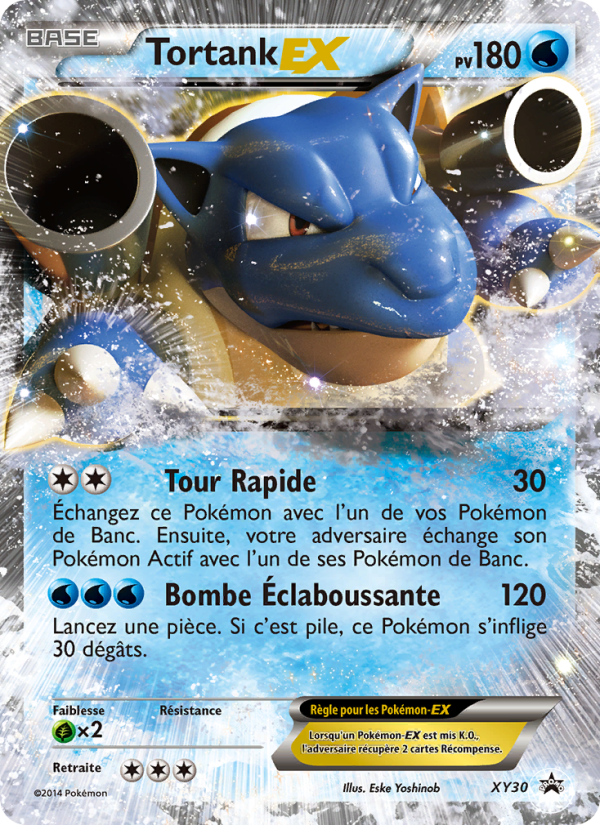 Tortank EX XY30 — XY Promos (French Pokémon TCG card)
