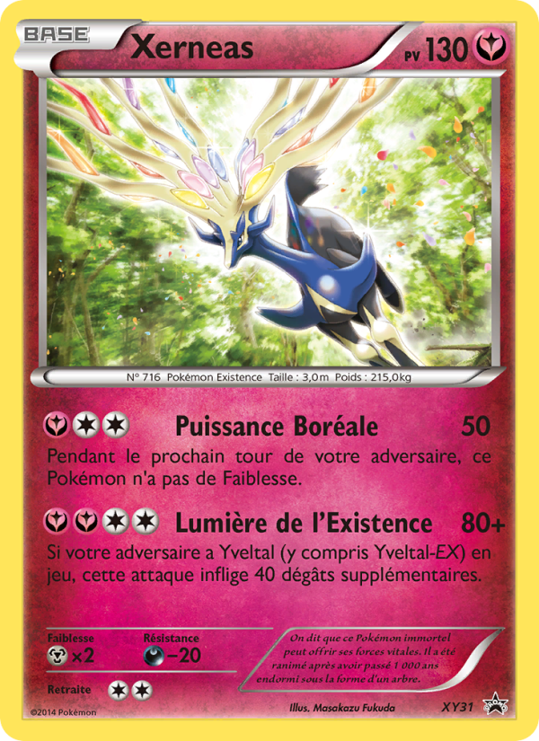 Xerneas XY31 — XY Promos (French Pokémon TCG card)