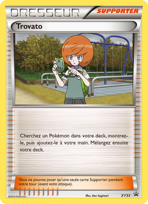 Trovato XY33 — XY Promos (French Pokémon TCG card)
