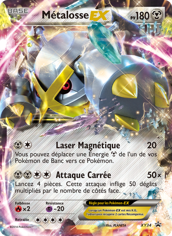 Métalosse EX XY34 — XY Promos (French Pokémon TCG card)