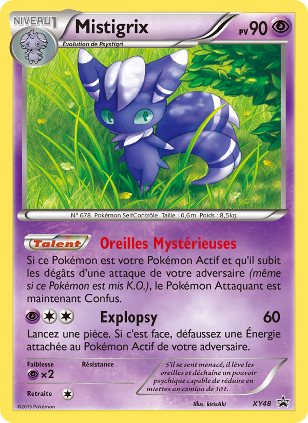 Mistigrix XY48 — XY Promos (French Pokémon TCG card)