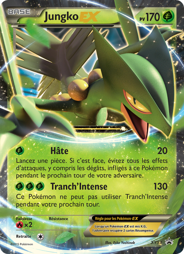 Jungko EX XY53 — XY Promos (French Pokémon TCG card)