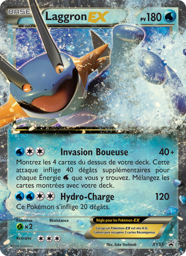 Laggron EX XY55 — XY Promos (French Pokémon TCG card)