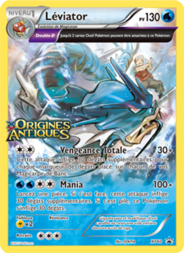 Léviator XY60 — XY Promos (French Pokémon TCG card)