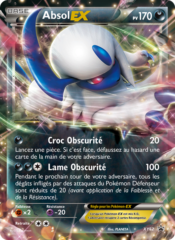 Absol EX XY62 — XY Promos (French Pokémon TCG card)