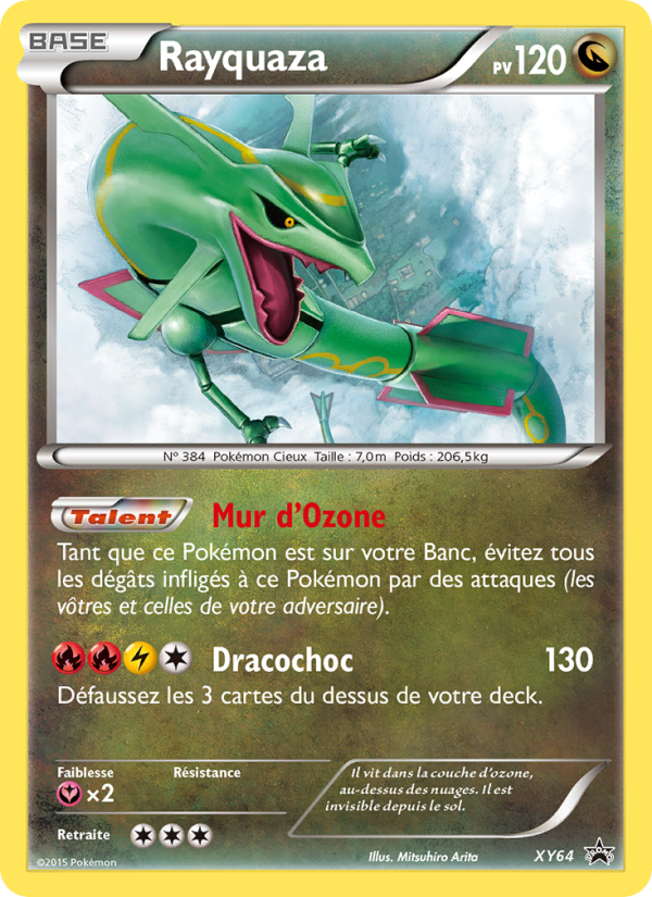 Rayquaza XY64 — XY Promos (French Pokémon TCG card)
