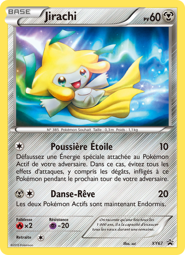 Jirachi XY67 — XY Promos (French Pokémon TCG card)