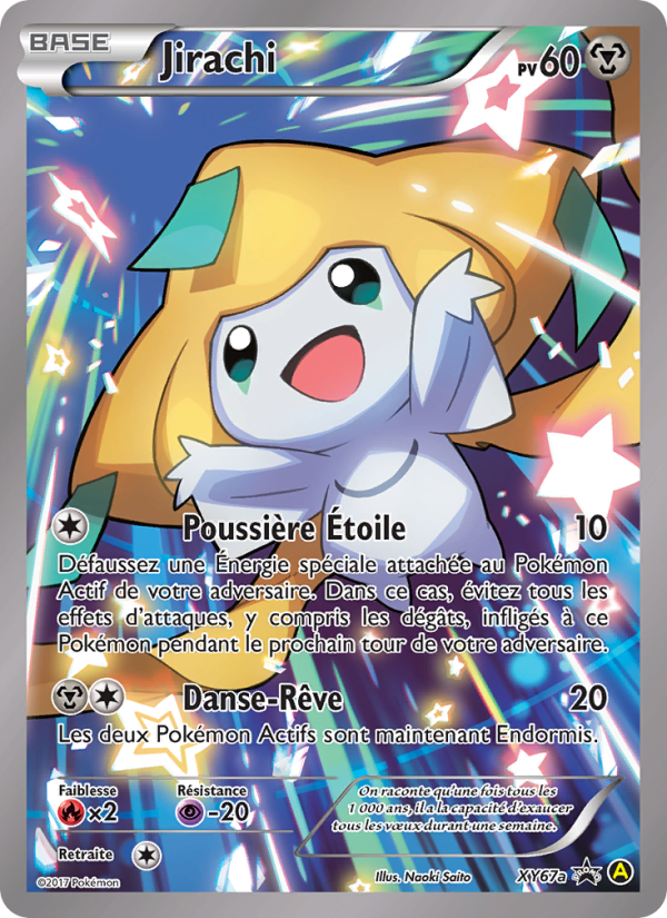 Jirachi XY67a — XY Promos (French Pokémon TCG card)