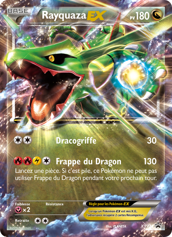 Rayquaza EX XY73 — XY Promos (French Pokémon TCG card)