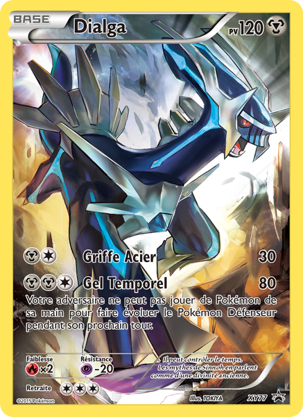 Dialga XY77 — XY Promos (French Pokémon TCG card)