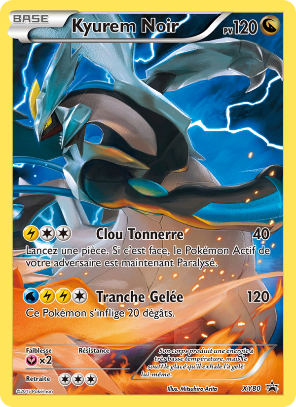 Kyurem Noir XY80 — XY Promos (French Pokémon TCG card)