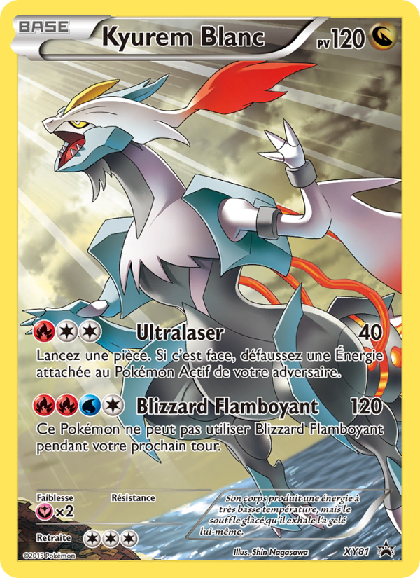 Kyurem Blanc XY81 — XY Promos (French Pokémon TCG card)