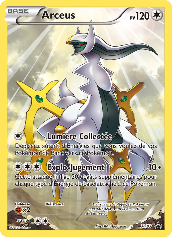 Arceus XY83 — XY Promos (French Pokémon TCG card)
