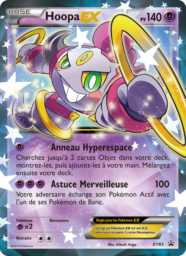 Hoopa EX XY85 — XY Promos (French Pokémon TCG card)